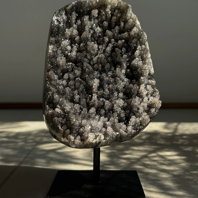 geode di Ametista Nera